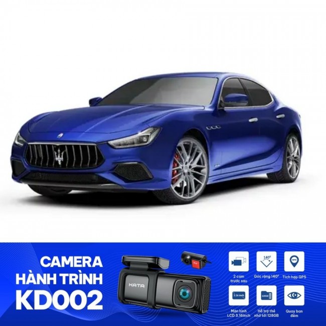 Kinh Nghiệm Lắp Camera Hành Trình KD002 Cho Maserati Ghibli